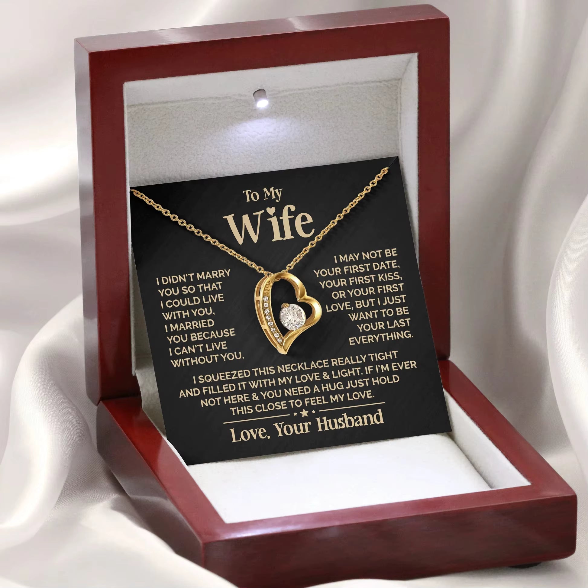 To My Wife – Love Necklace