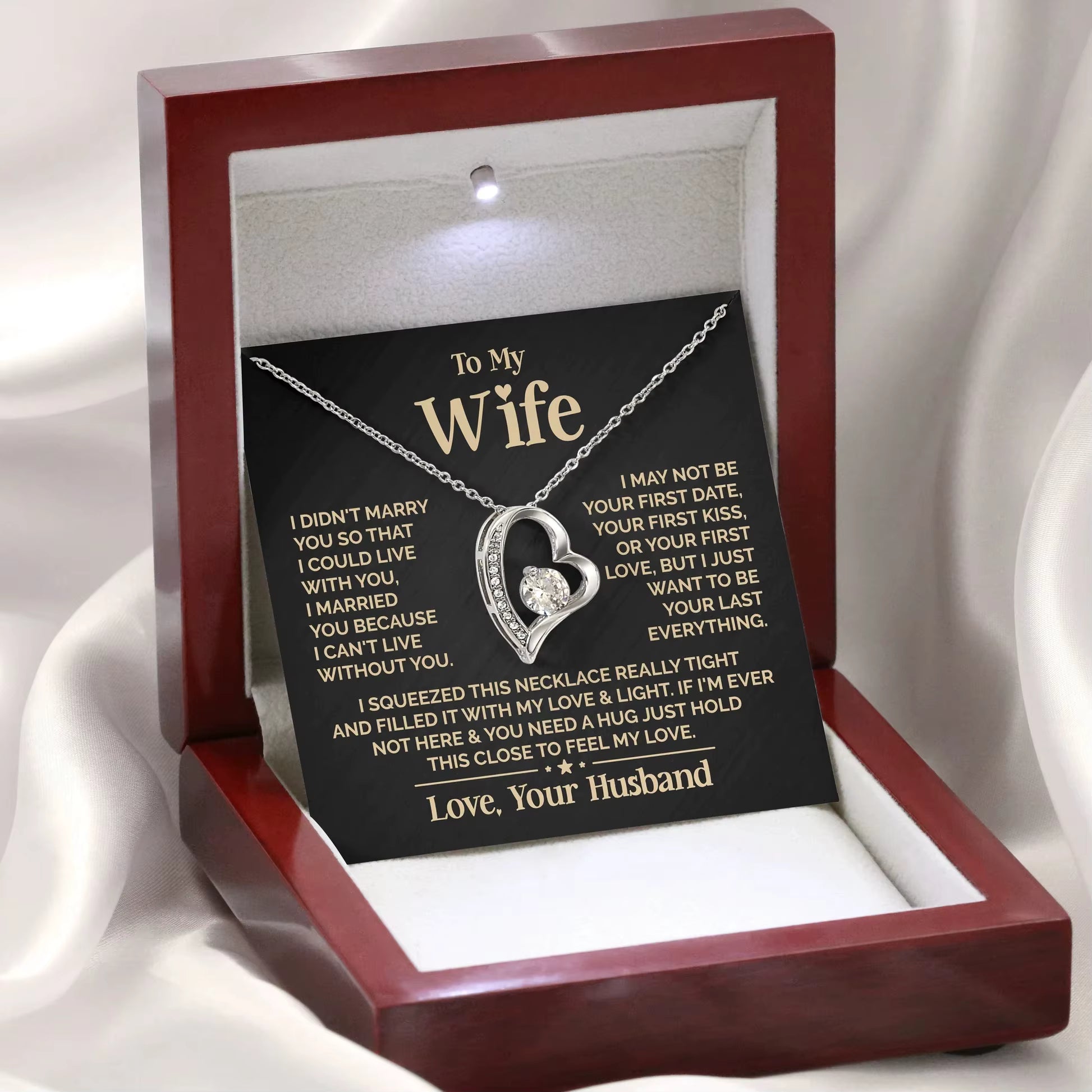 To My Wife – Love Necklace